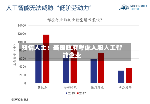 知情人士：美国政府考虑入股人工智能企业