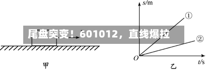 尾盘突变！601012，直线爆拉-第2张图片