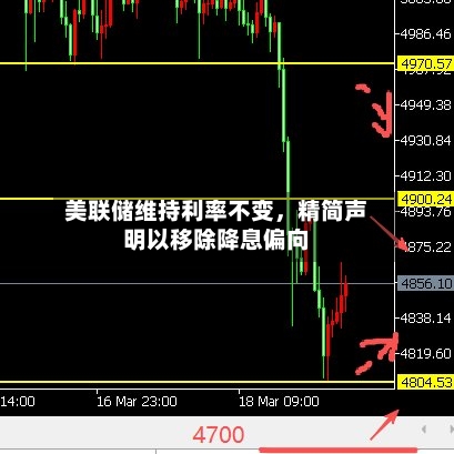 美联储维持利率不变，精简声明以移除降息偏向