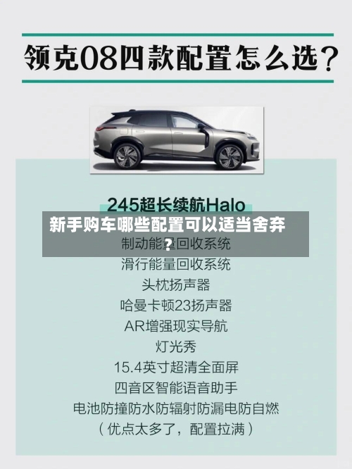 新手购车哪些配置可以适当舍弃？