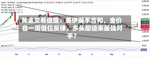 黄金交易提醒：美伊握手言和	，金价自一周低位反弹，多头却迎来最强对手？-第2张图片