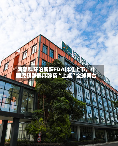 海思科环泊酚获FDA批准上市	，中国原研静脉麻醉药“上桌”全球舞台-第3张图片