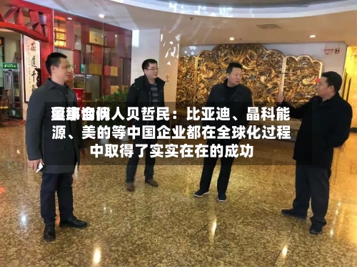 奥纬询问董事合伙人贝哲民：比亚迪	、晶科能源、美的等中国企业都在全球化过程中取得了实实在在的成功-第2张图片
