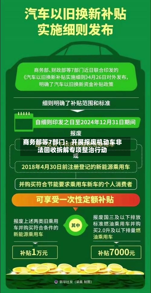 商务部等7部门：开展报废机动车非法回收拆解专项整治行动-第2张图片