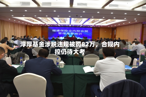 淳厚基金涉税违规被罚82万	，合规内控仍待大考-第2张图片