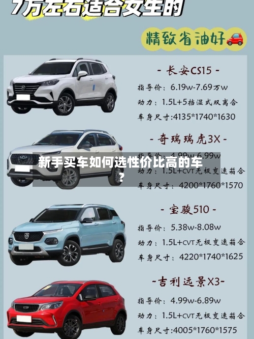 新手买车如何选性价比高的车？