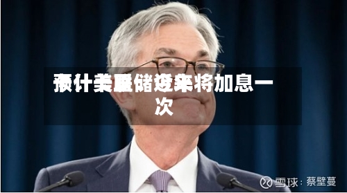 卡什卡里：近来预计美联储今年将加息一次