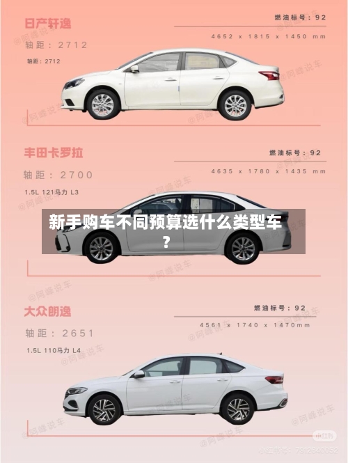 新手购车不同预算选什么类型车？-第2张图片
