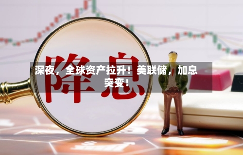 深夜，全球资产拉升！美联储，加息突变！-第3张图片