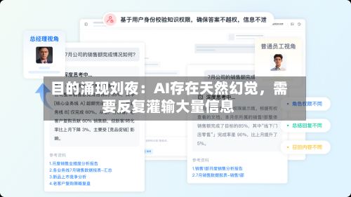 目的涌现刘夜：AI存在天然幻觉，需要反复灌输大量信息-第3张图片