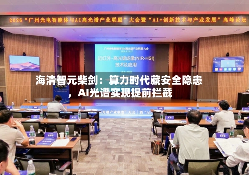 海清智元柴剑：算力时代藏安全隐患	，AI光谱实现提前拦截-第2张图片