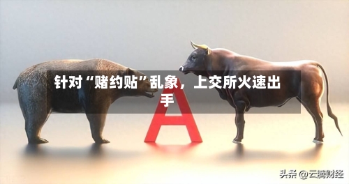针对“赌约贴”乱象，上交所火速出手-第3张图片